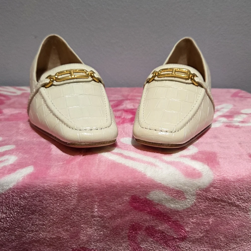 Women's Tom Ford Whitney Crocodile Chain Loafer, Size 37.5 NWOB - Picture 2 of 11